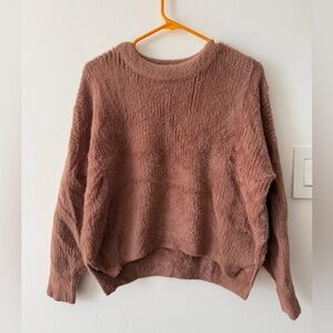 Abercrombie & Fitch Soft Pink Crew Neck Sweater